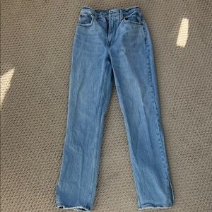 Abercrombie & Fitch Light Blue High Rise Jeans